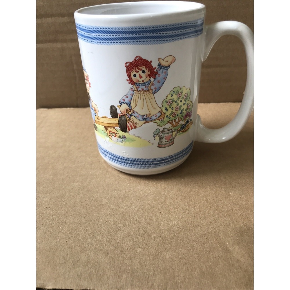 Raggedy Ann and Andy Coffee Cup Mug  Houston Harvest Gift‎ Products